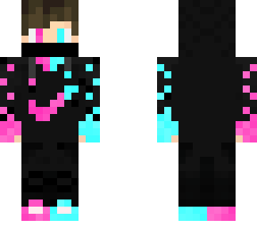 blue and pink guy