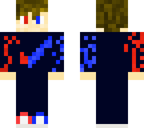 blue and red guy