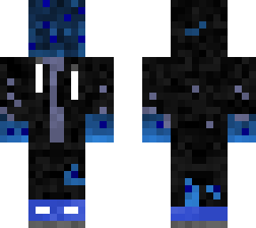 blue man