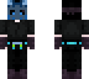 blue skull