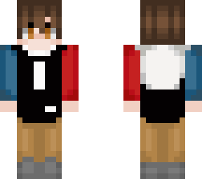 boy with brown hair