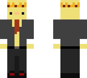 duck in suit