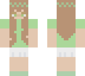 girl with vine headband
