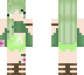 green girl