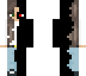 half human/rainbow girl