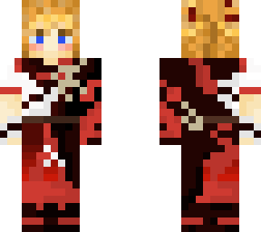 link from botw in kaedehara kazuha's outfit