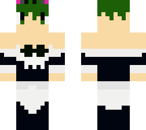 maid dress deku