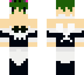 maid dress deku