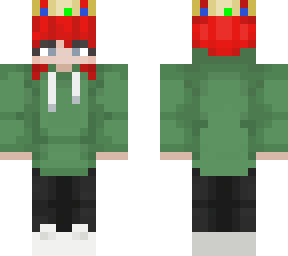 matching (blue + green crystals instead of red and green)
