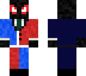 mix and match spiderman (miles morlaes) in suit