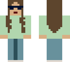 my terrible first skin