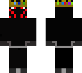 overly simplistic minecraft skin