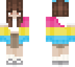 pan brunette girl