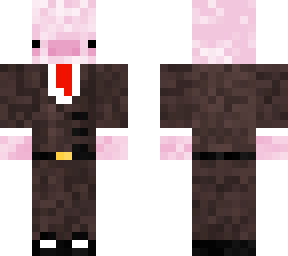 pig in a suit
