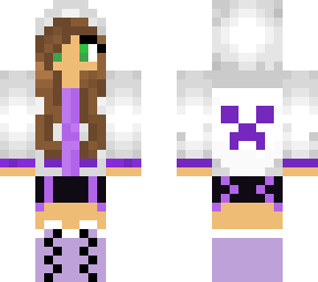 purple creeper girl