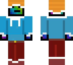 rainbow dud with jumper