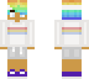 rainbow person