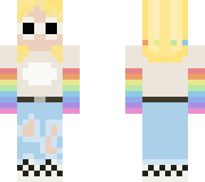 rainbow soft girl
