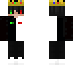 Ranboo Style Devil Boy (w/ Crown) | Minecraft Skin
