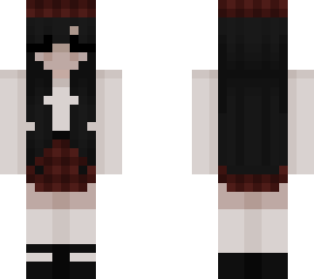 red and black