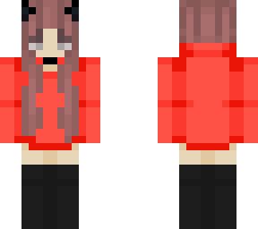 red hoodie