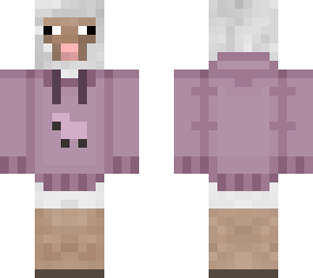 sheep in sheep hoodie