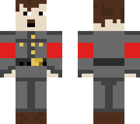 silly moustache soldier