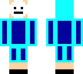 some blue man
