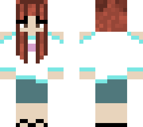 summer girl with white top