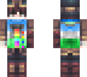 wip pride skin for my friend because my friends really want them :i