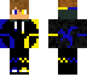 yellow and blue gamer boy