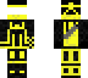 yellow cool ninja outlay