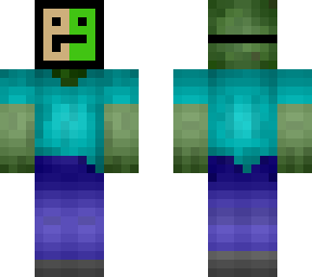 zombie with tapl mask