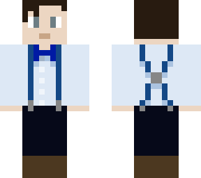 11th doctor || blue, jacketless ||