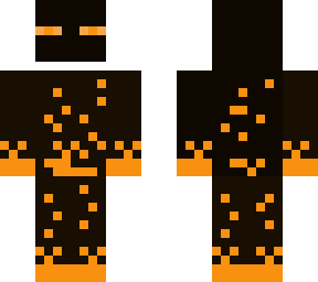 awsome orange enderman