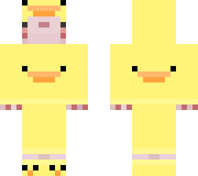axolotl in duck suit
