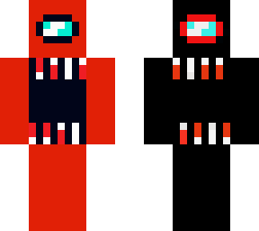 black and red imposter