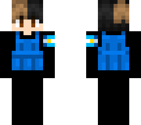 black suit with blue skin vest | noruhh