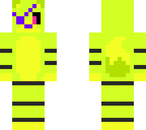 blacklight foxy (green) fnaf