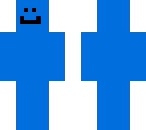 blue boy with them happy smile