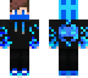 blue space gamer (not my skin its my concept btw)