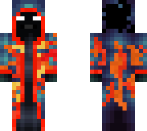 burning fiery mage