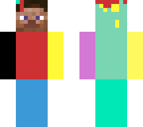 colourful steve