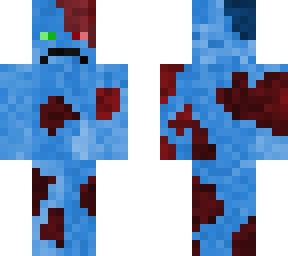 corrupted water man