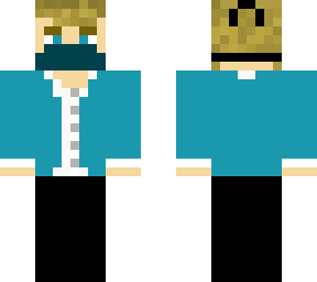 cyan suit w face mask