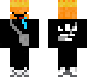 drooling orange lad