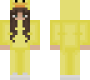 duckie suit: female with hood