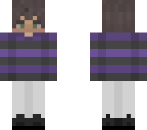 eboy blck&purp sweater