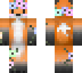 flower aesthetic fox