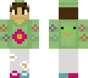 frog flower skin